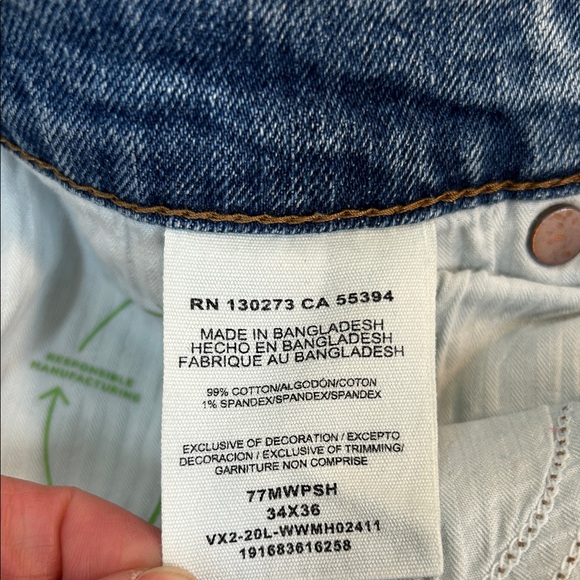 Wrangler Retro Slim Boot Blue Denim Jeans W34 x L36 - Picture 11 of 12